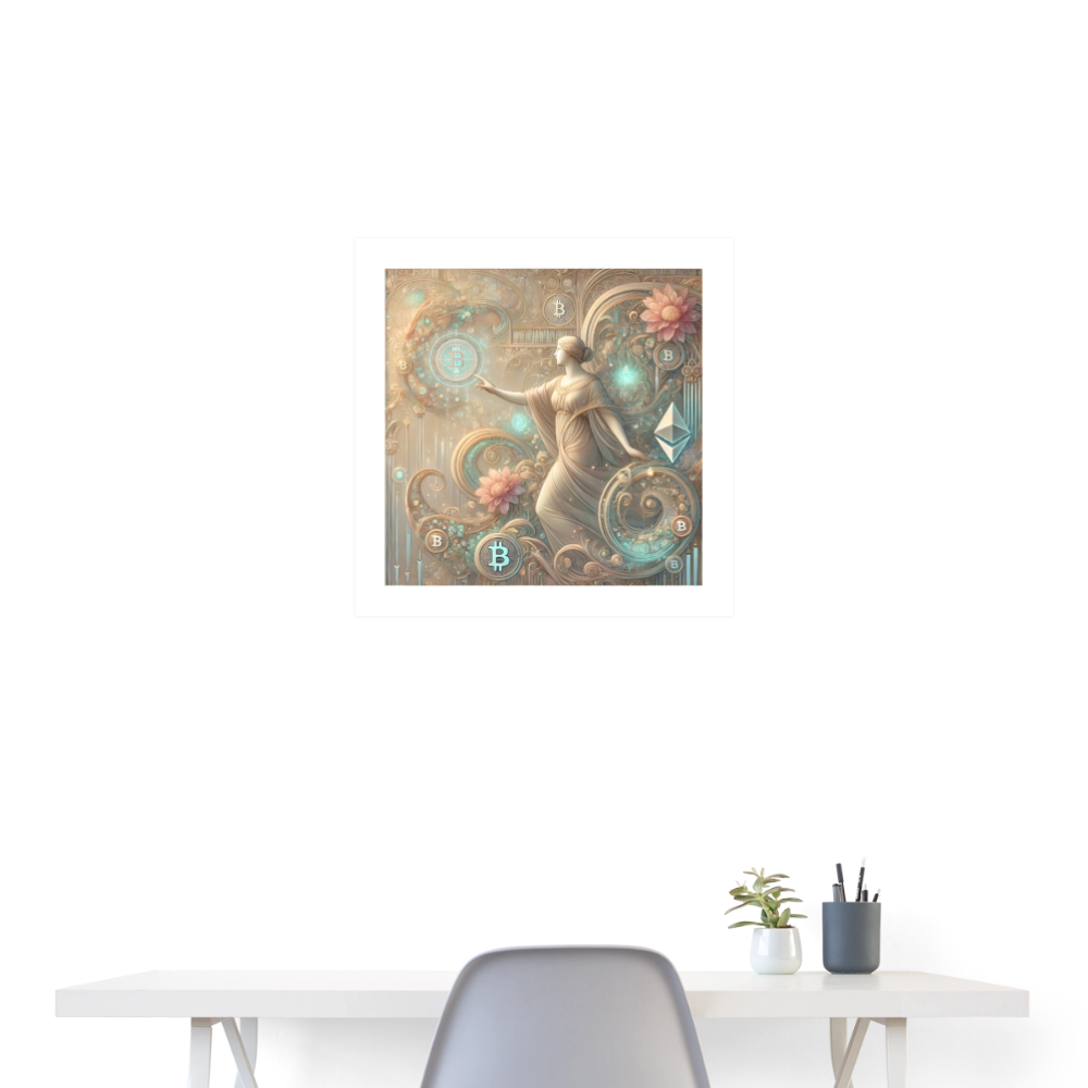 Poster 24x24.18 - white