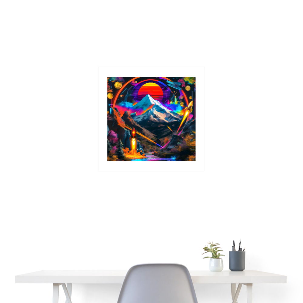 Poster 24x24.21 - white
