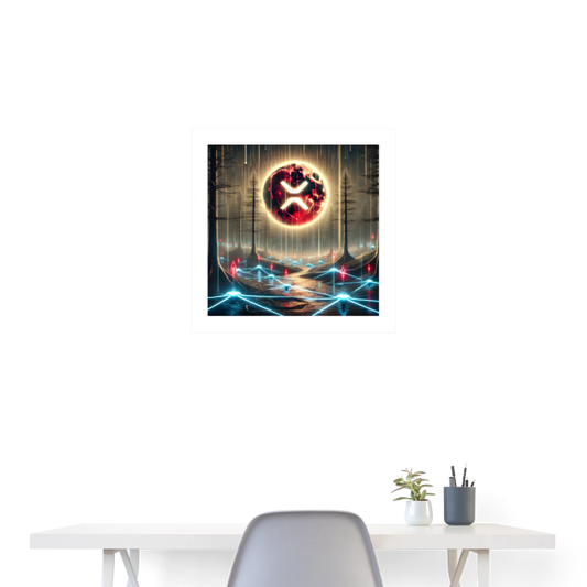 Poster 24x24.17 - white