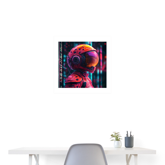 Poster 24x24.8 - white