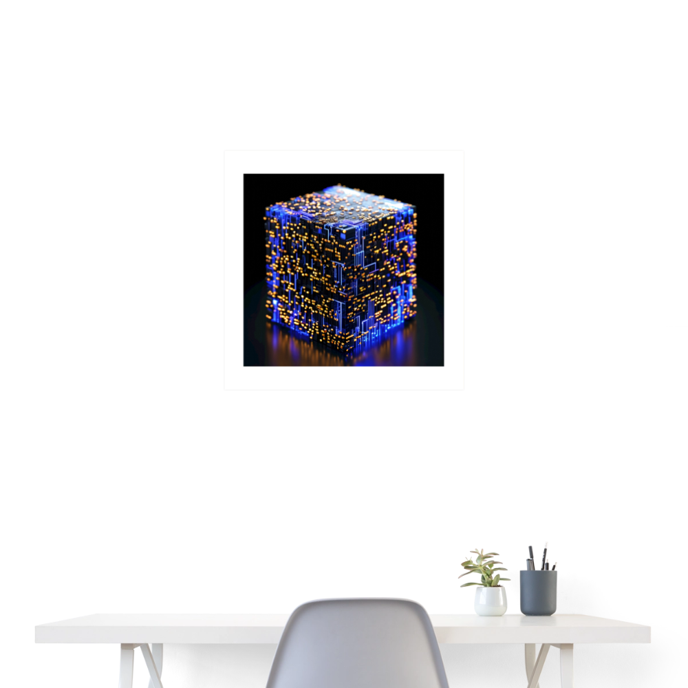 Poster 24x24.16 - white