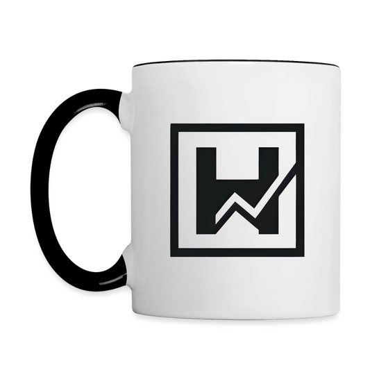 Hodl Contrast Coffee Mug - white/black