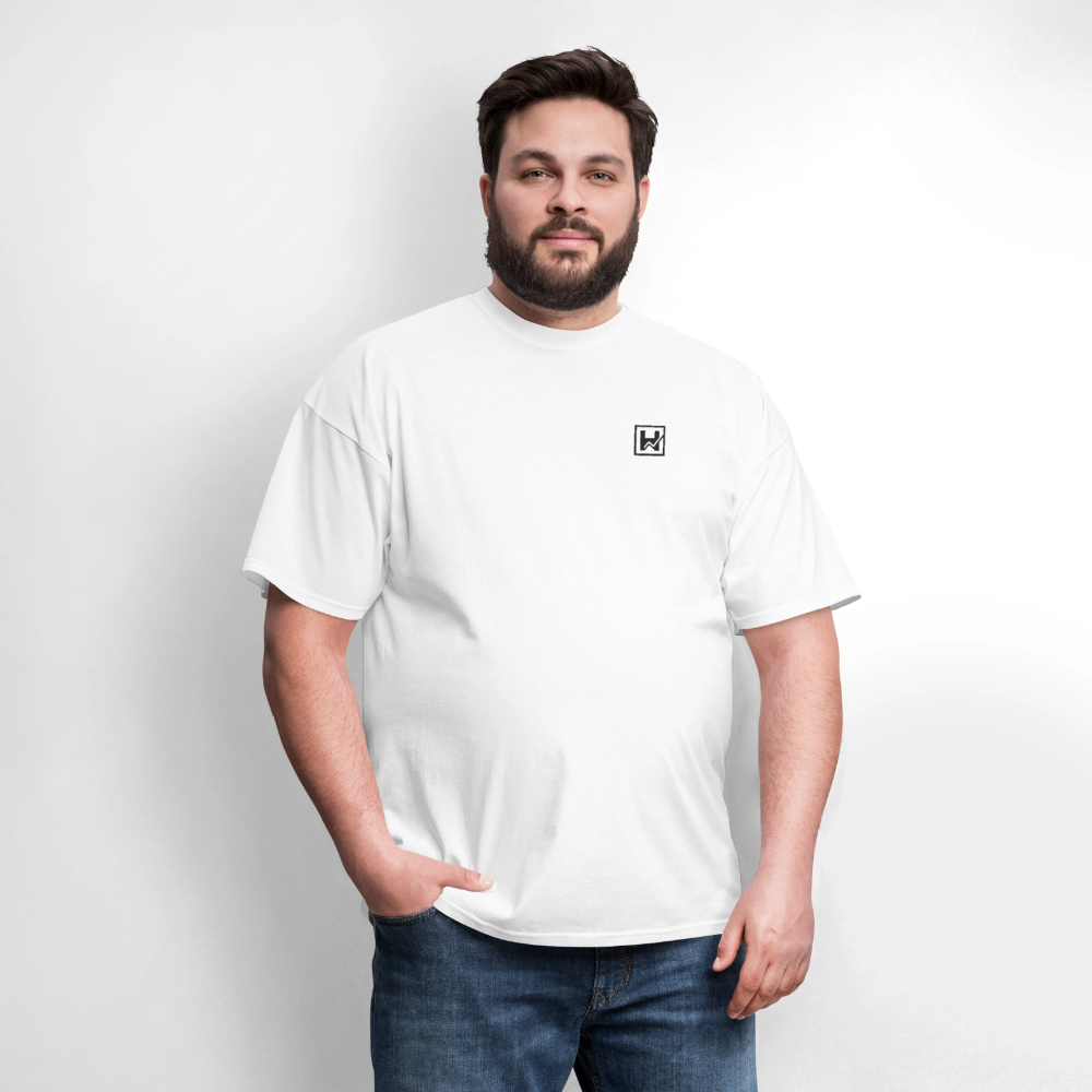 Men's T-Shirt | GILDAN 5050 - white