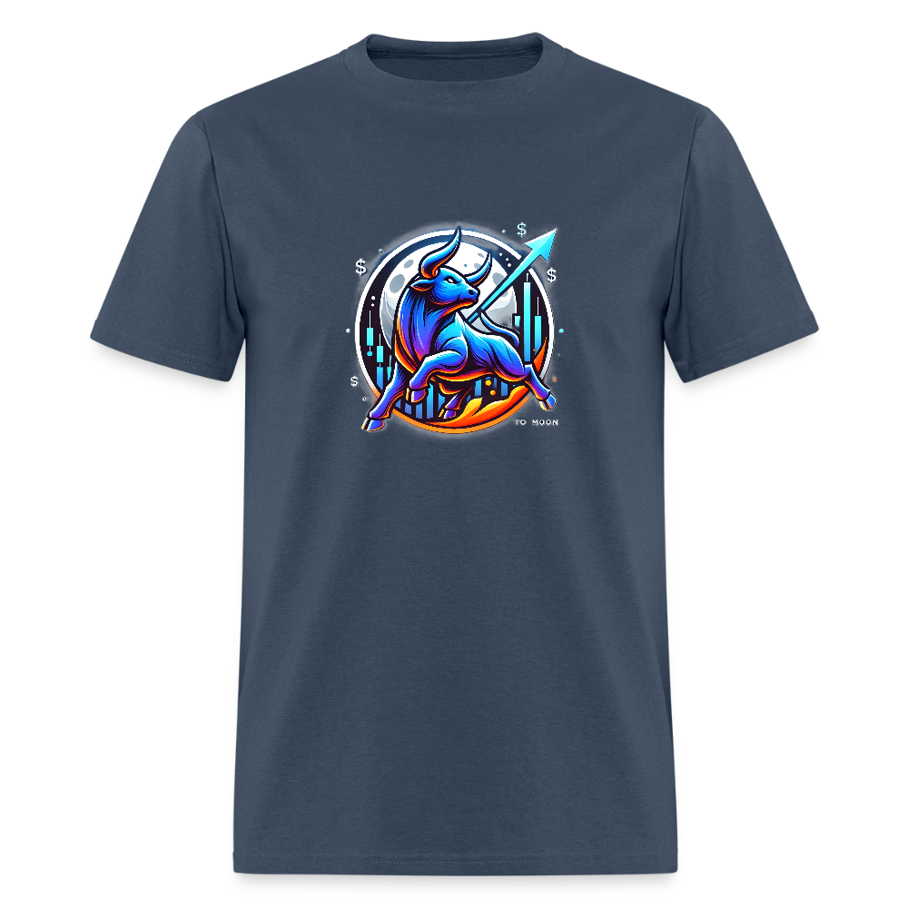 Men's T-Shirt | GILDAN 5043 -  blue dusk
