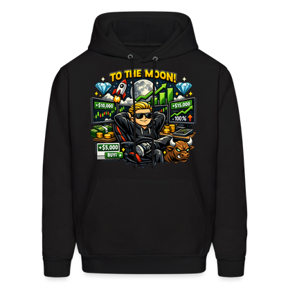 Trading boys hoodie - black