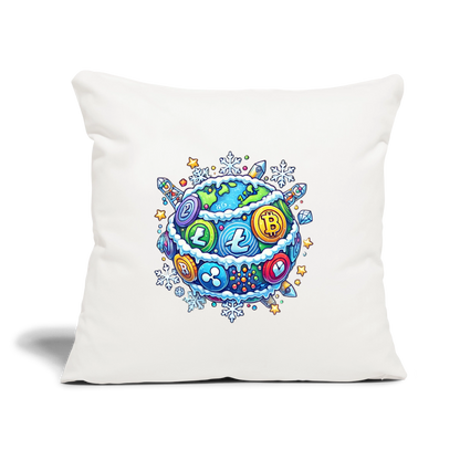 Throw Pillow Cover 18” x 18”.4 - natural white