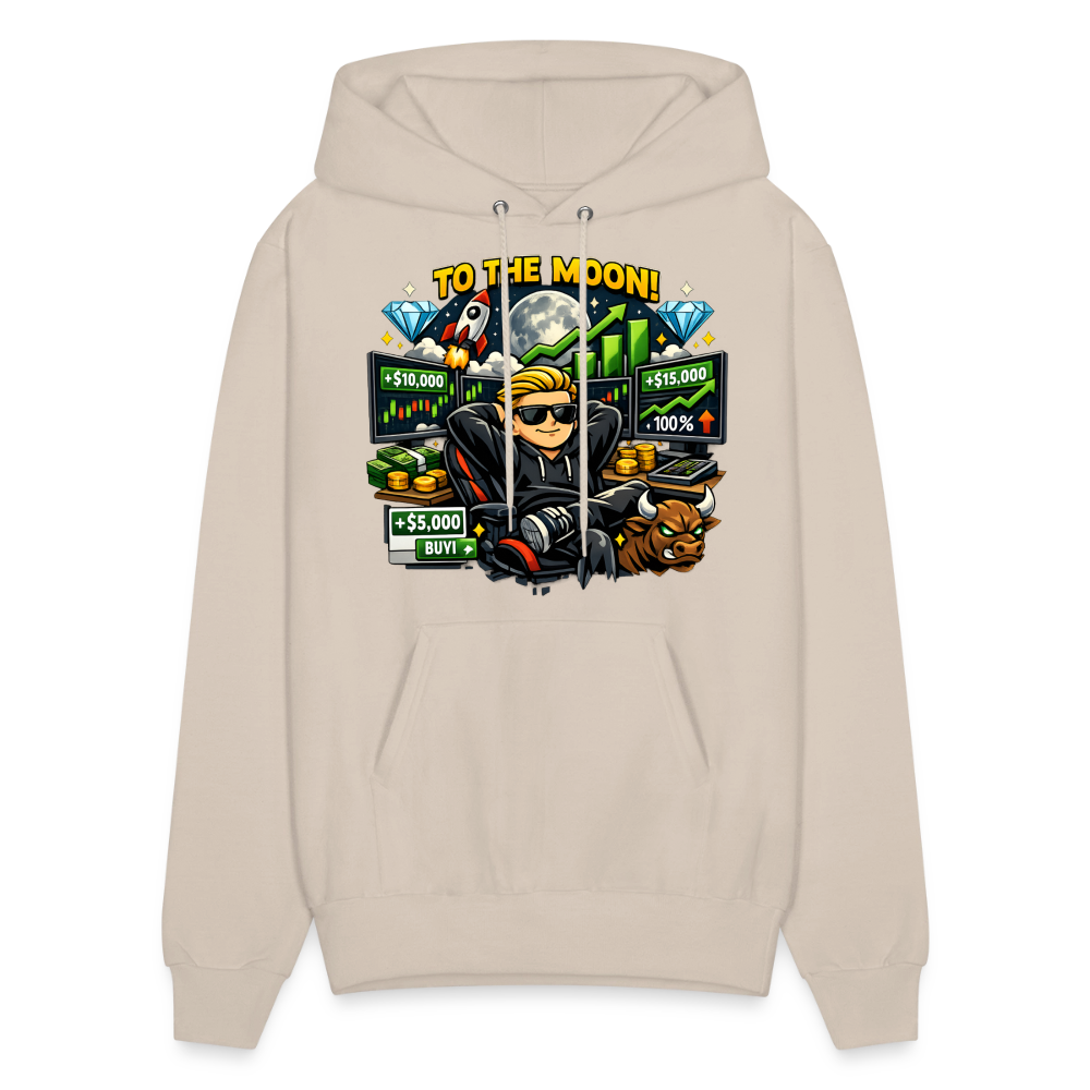Trading boys hoodie - Sand