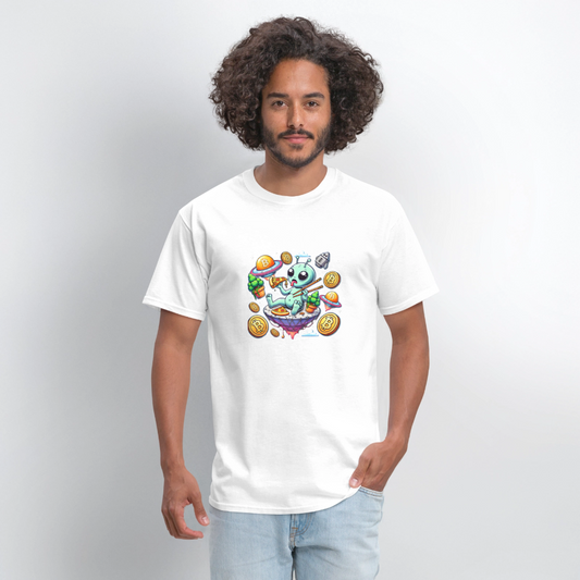 Men's T-Shirt | GILDAN 5042 - white