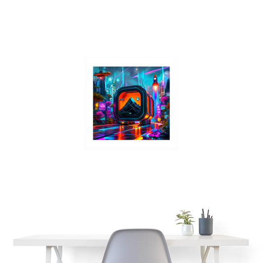 Poster 24x24.24 - white
