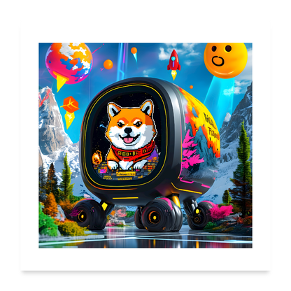 Poster 24x24.3 - white