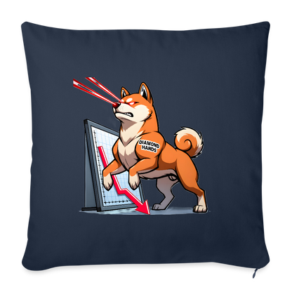 Throw Pillow Cover 18” x 18”.3 - navy