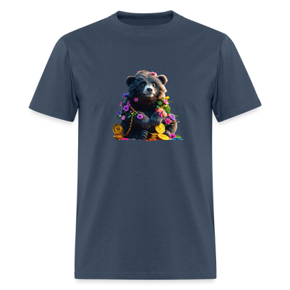 Men's T-Shirt | GILDAN 5021 -  blue dusk