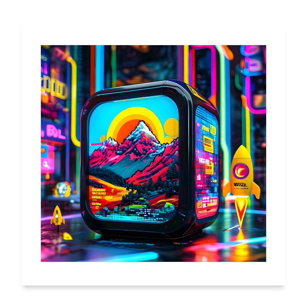Poster 24x24.22 - white