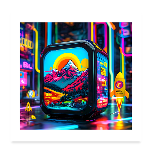 Poster 24x24.22 - white