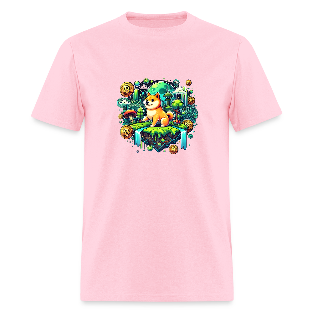 Shiba moon shirt - pink