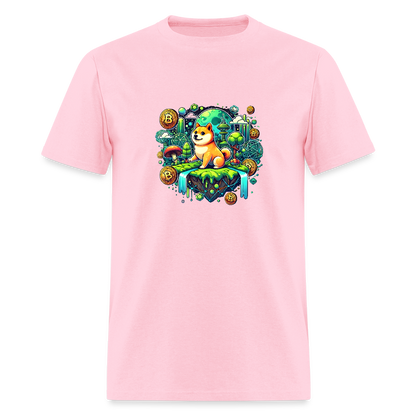 Shiba moon shirt - pink