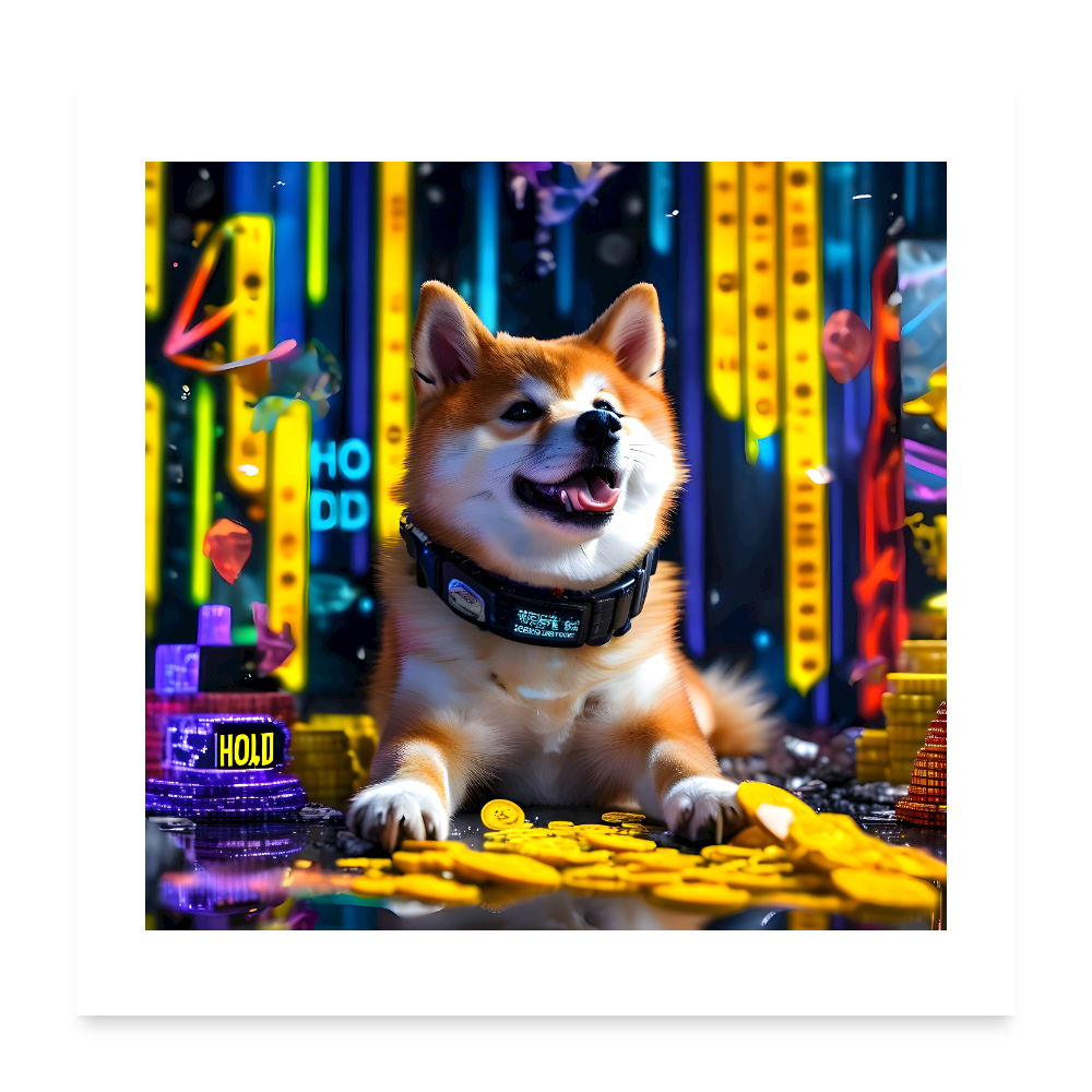 Poster 24x24.1 - white