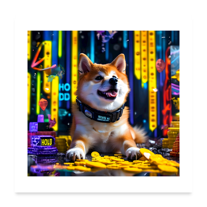 Poster 24x24.1 - white