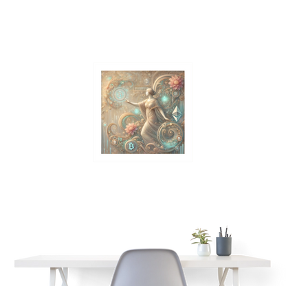 Poster 24x24.18 - white