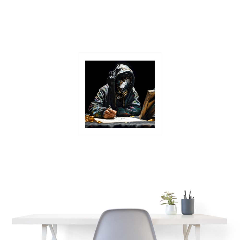 Poster 24x24.2 - white