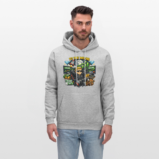 Trading boys hoodie - heather gray