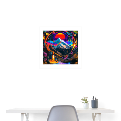 Poster 24x24.21 - white