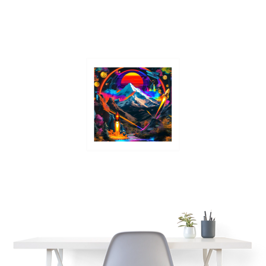 Poster 24x24.21 - white
