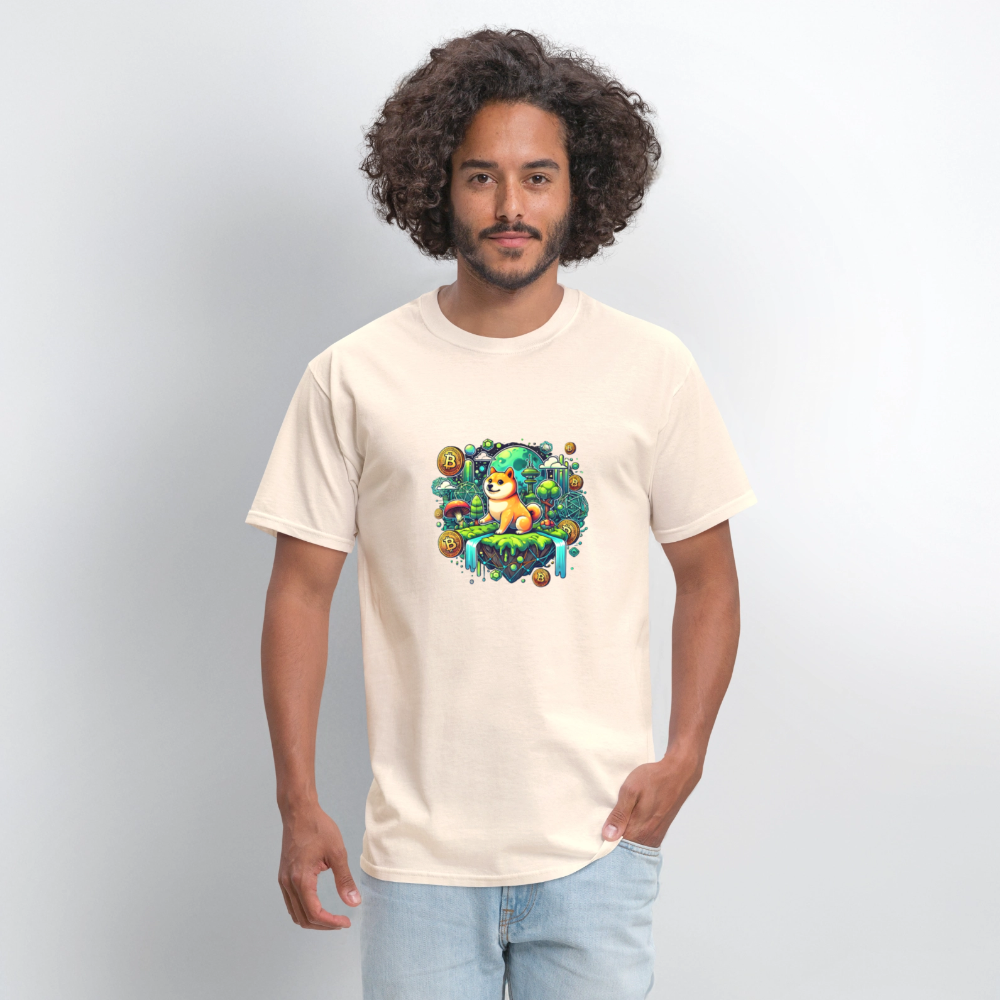 Shiba moon shirt - natural