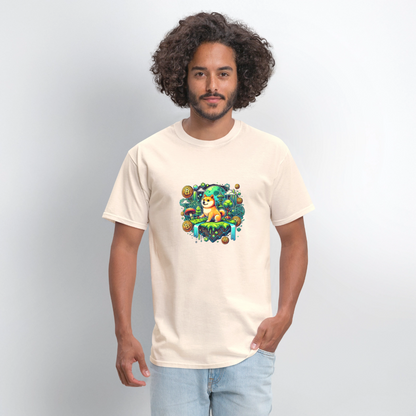 Shiba moon shirt - natural