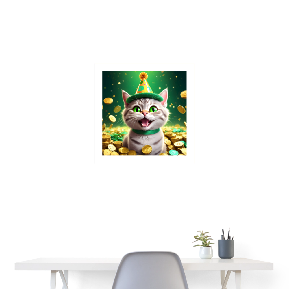 Poster 24x24.6 - white