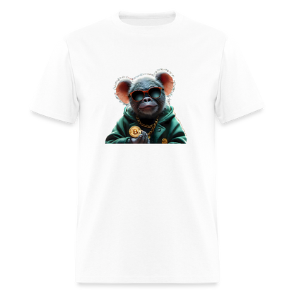 CryptoChimp Swagmaster Shirt - white
