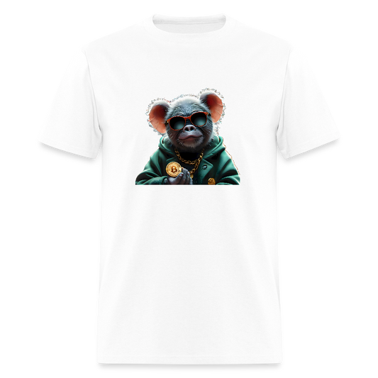 CryptoChimp Swagmaster Shirt - white