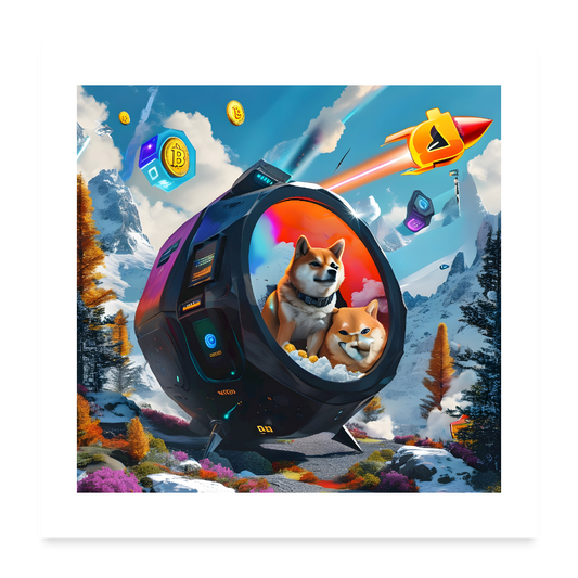 Poster 24x24.25 - white