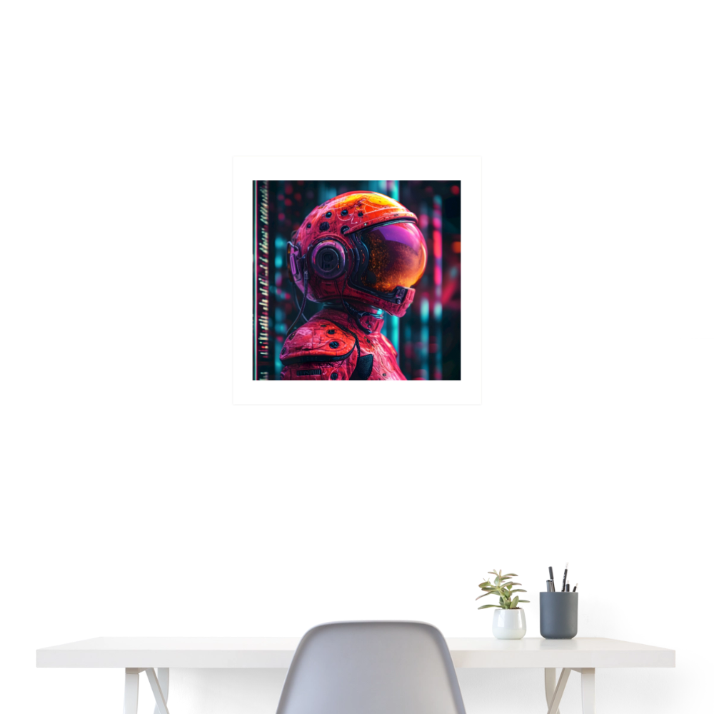 Poster 24x24.8 - white