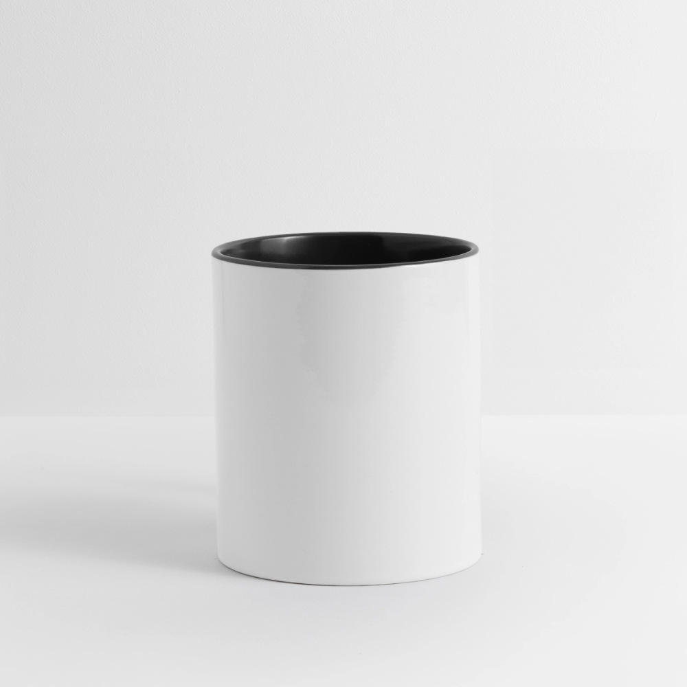 Doge to the moon mug - white/black
