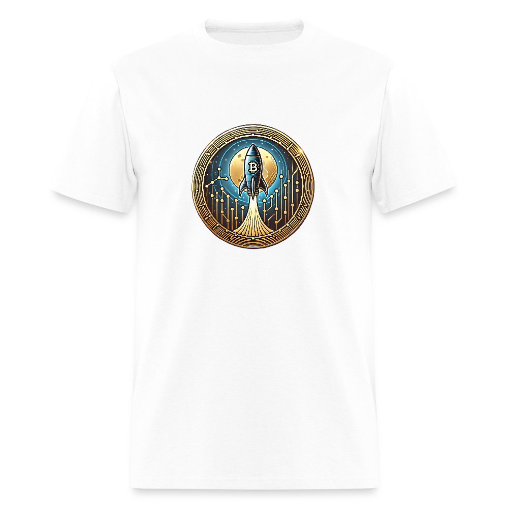 Bitcoin to the Moon shirt - white
