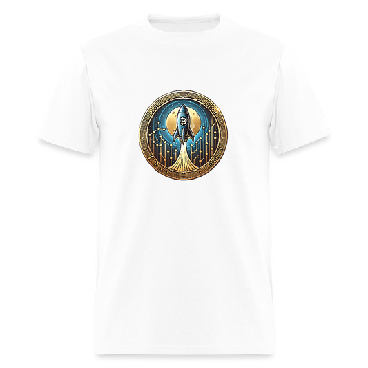 Bitcoin to the Moon shirt - white