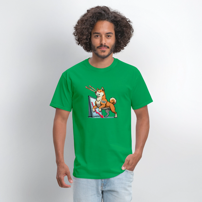 Men's T-Shirt | GILDAN 5046 - bright green
