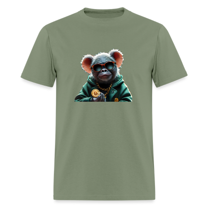 CryptoChimp Swagmaster Shirt - military green