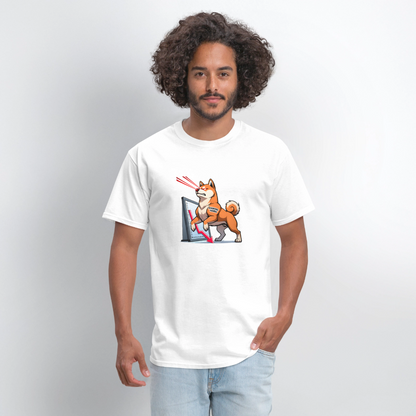 Men's T-Shirt | GILDAN 5046 - white