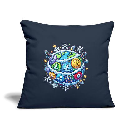 Throw Pillow Cover 18” x 18”.4 - navy
