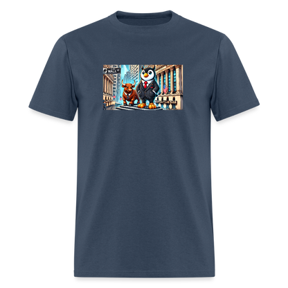 Men's T-Shirt | GILDAN 5033 -  blue dusk