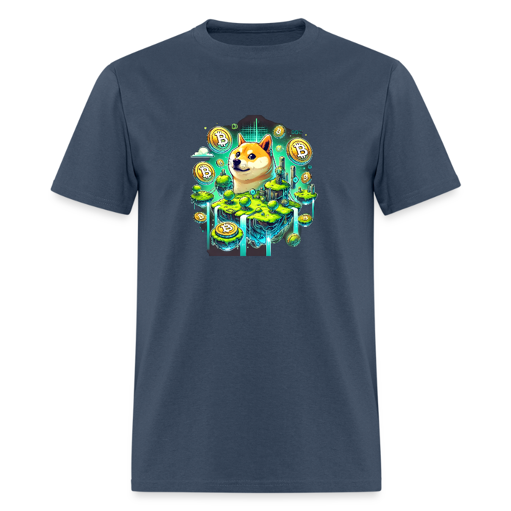 Men's T-Shirt | GILDAN 5018 -  blue dusk