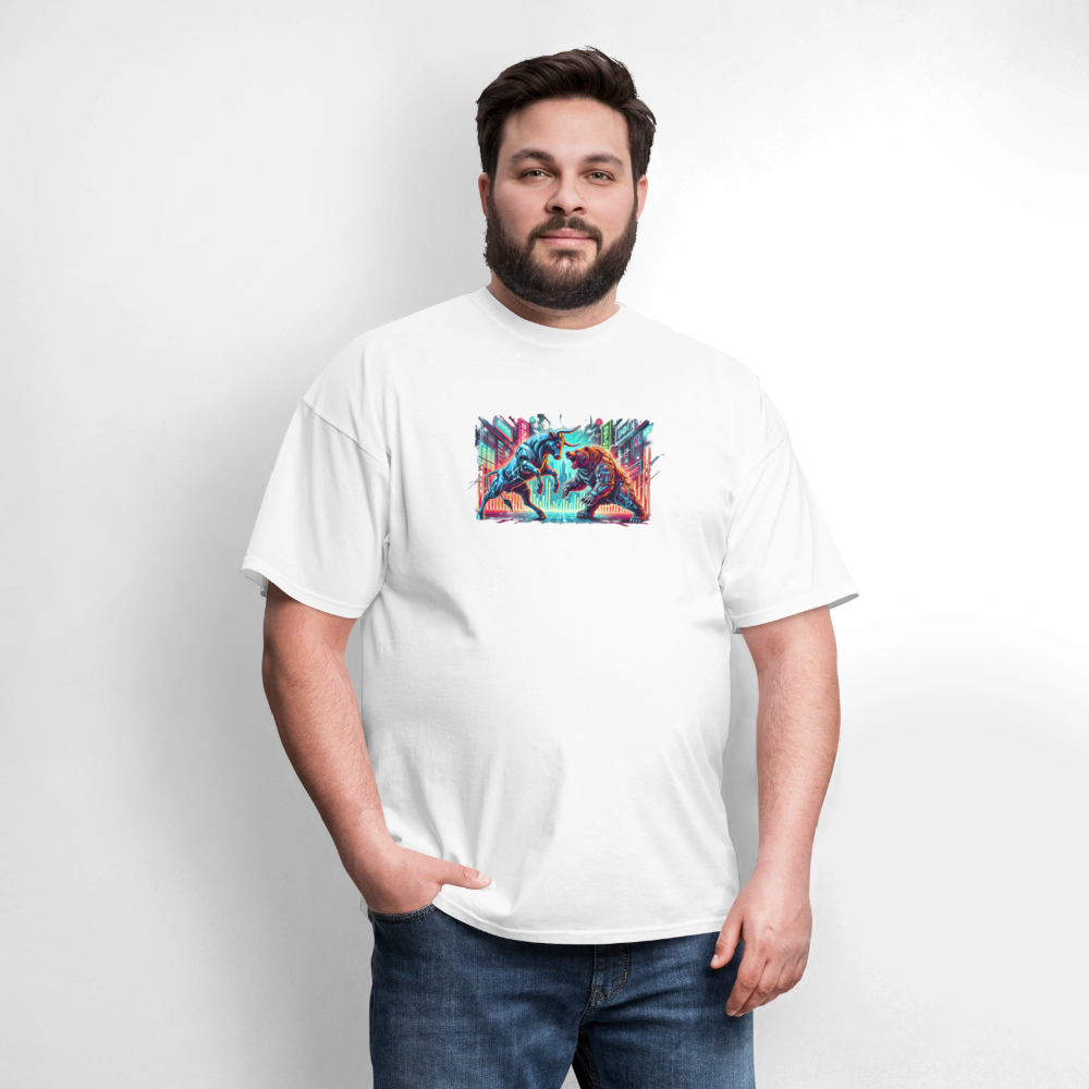 Men's T-Shirt | GILDAN 5045 - white