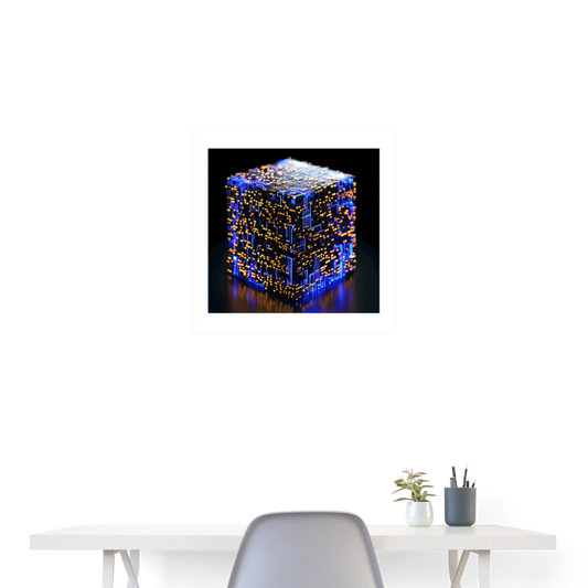 Poster 24x24.16 - white