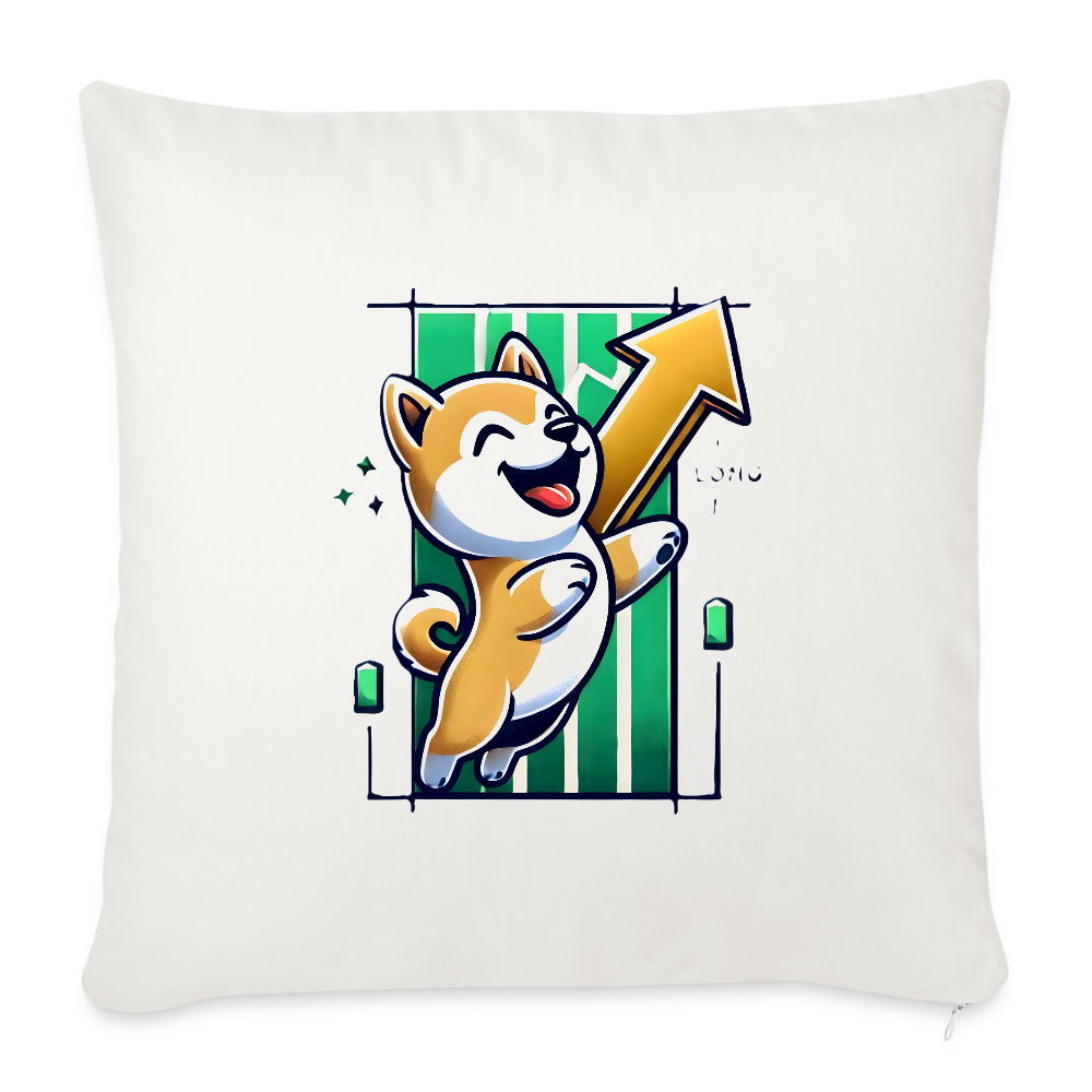 Throw Pillow Cover 18” x 18”.5 - natural white