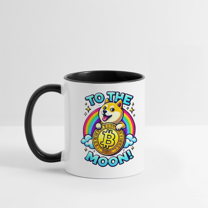 Moon Brew Mug - white/black