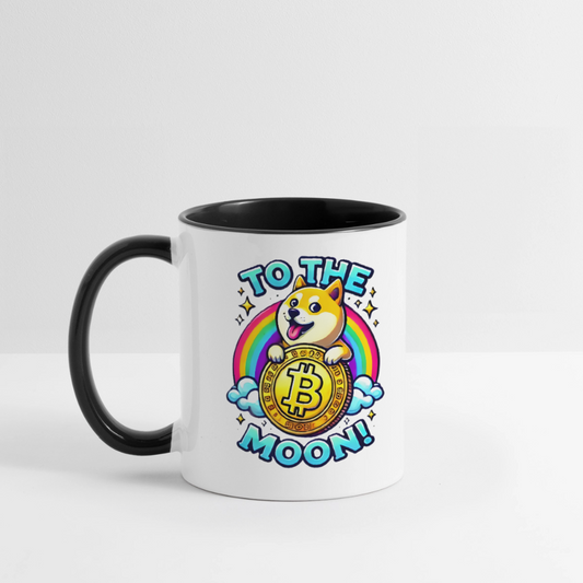 Moon Brew Mug - white/black