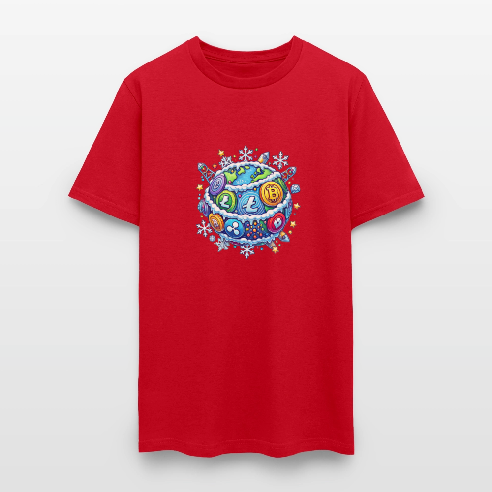 Men's T-Shirt | GILDAN 5019 - red