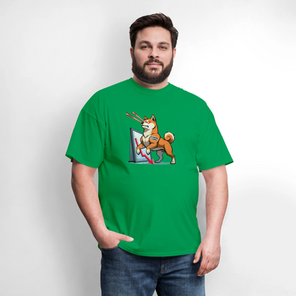 Men's T-Shirt | GILDAN 5046 - bright green